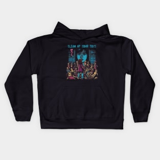 Clean up your toys Kids Hoodie